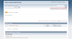 Desktop Screenshot of forum.learnlenormand.com
